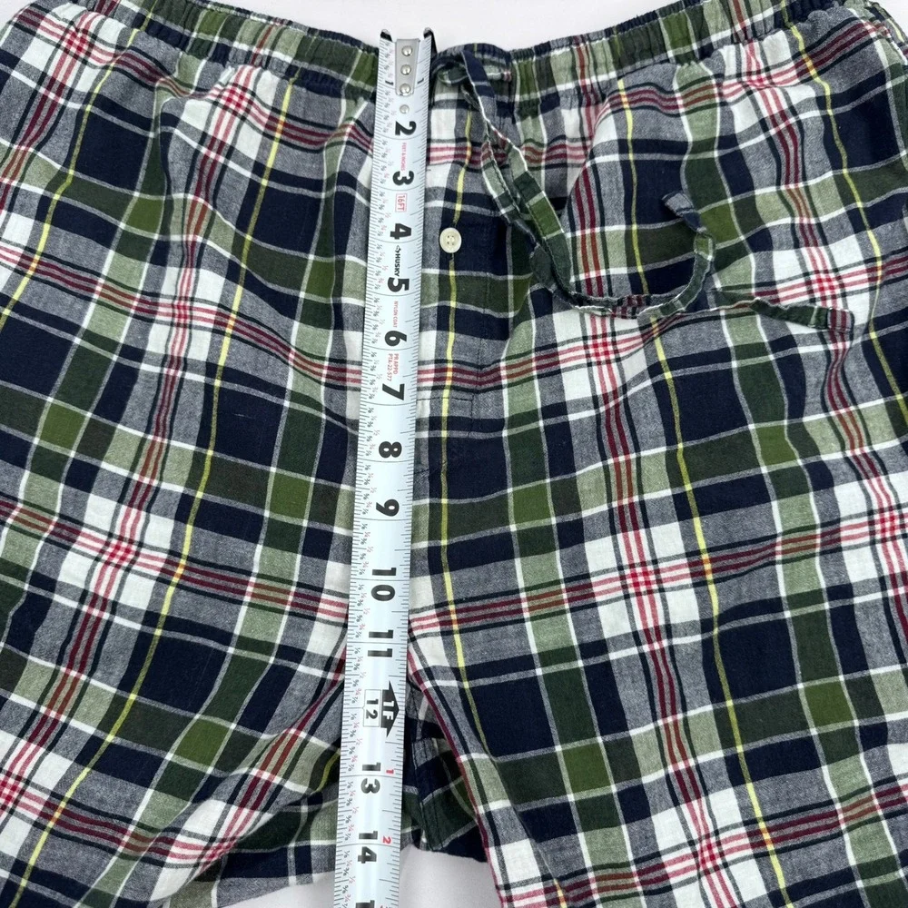 Polo‎ Ralph Lauren Men's Small Plaid Sleep Shorts Cotton Sleepwear